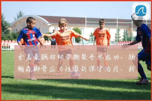 余嘉豪腕部韧带撕裂手术成功，杨瀚森脚骨应力性骨折保守治疗，新星内线恢复路径分歧